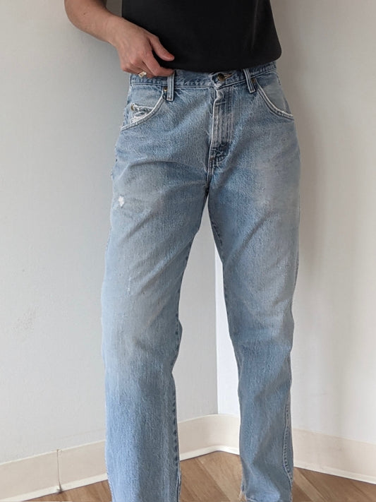 Vintage Distressed & Faded Wrangler Jeans
