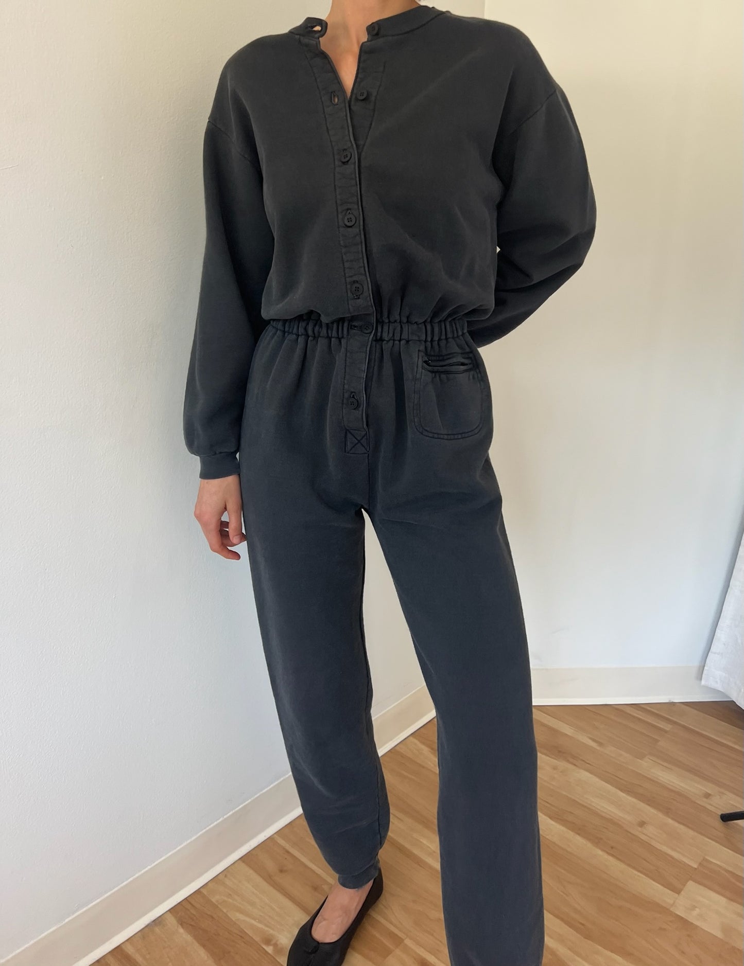 Rare Vintage Banana Republic Sweat Jumpsuit