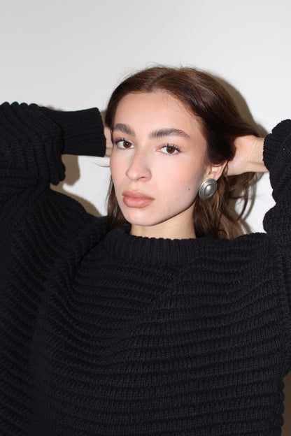 Vintage Ben-Amun Framed Oval Earrings