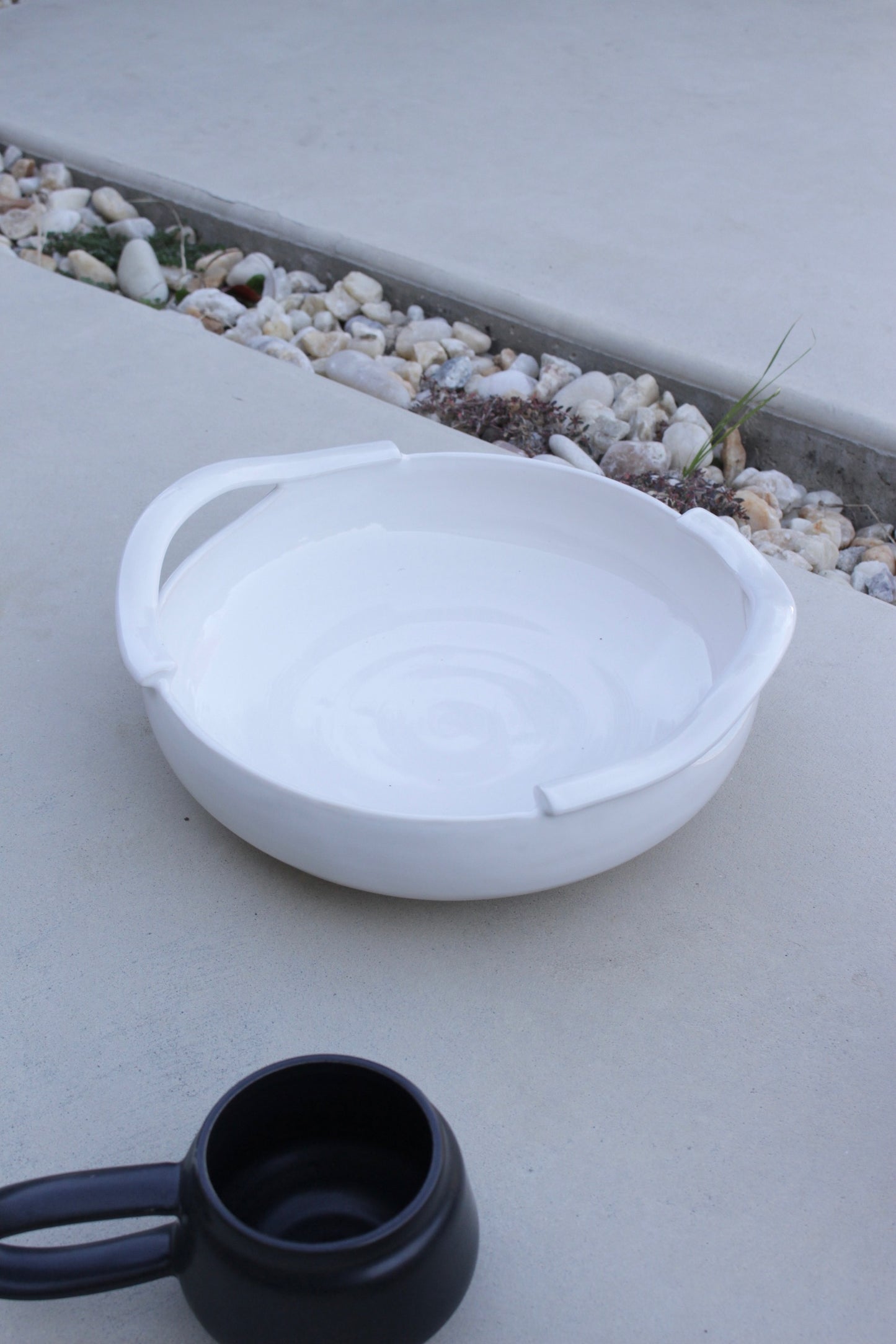 Handled Serving Bowl