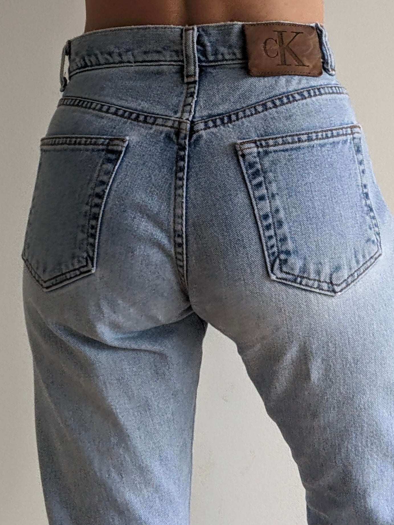 Vintage Calvin Klein Button-Fly Denim