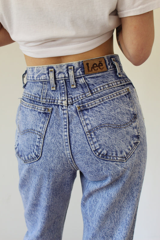 Vintage Lee Acid Wash Denim