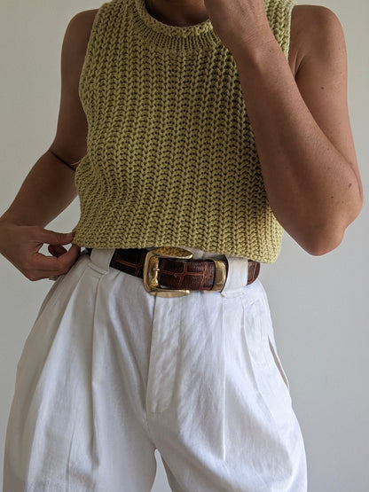 Vintage Kiwi Sweater Tank