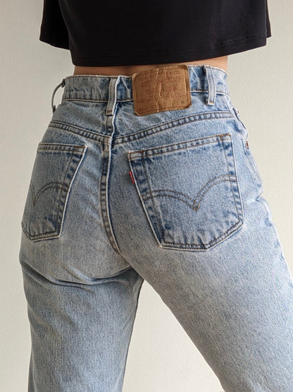 Vintage Levi's 551 Faded Blue Denim