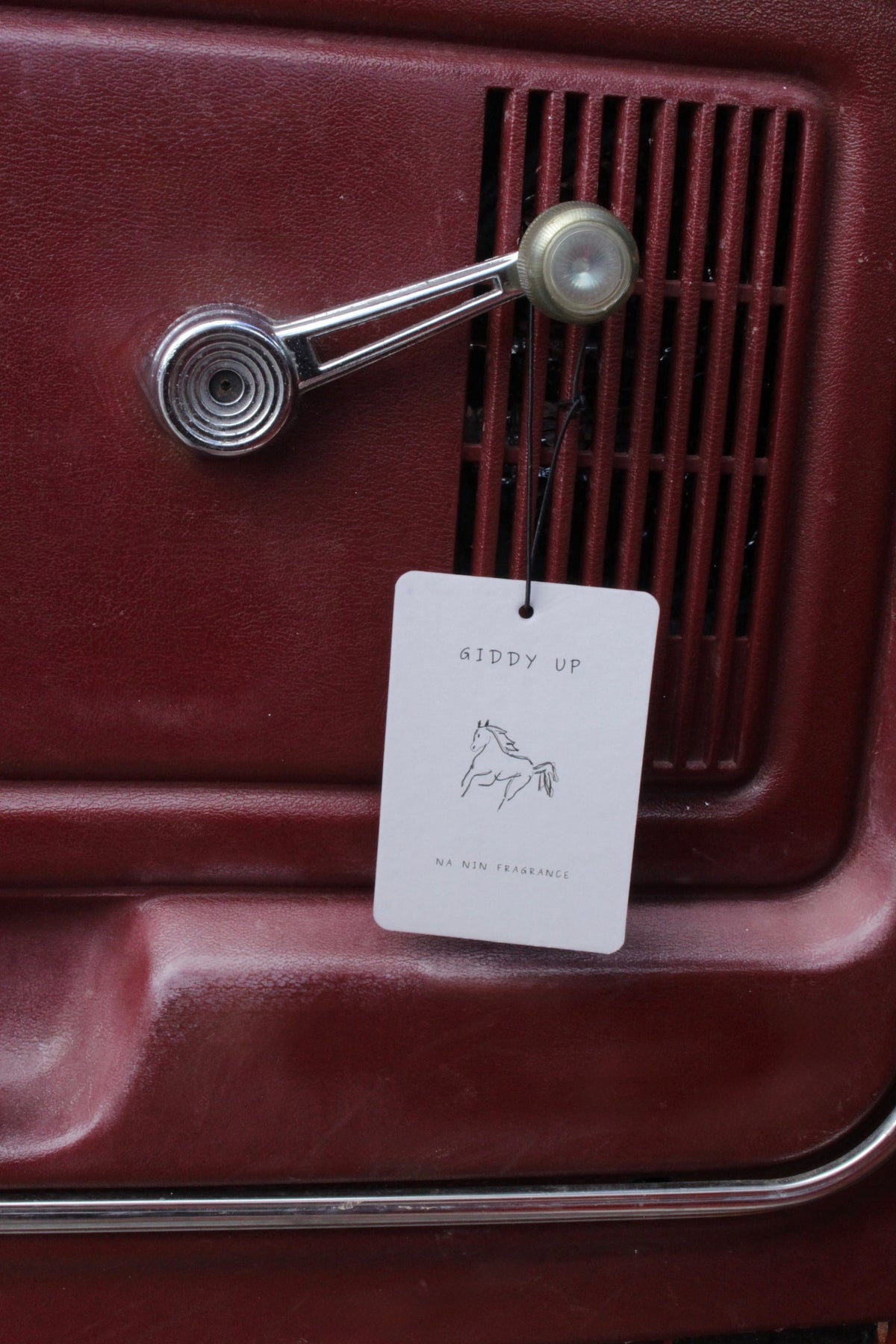 Giddy Up Fragrance Card