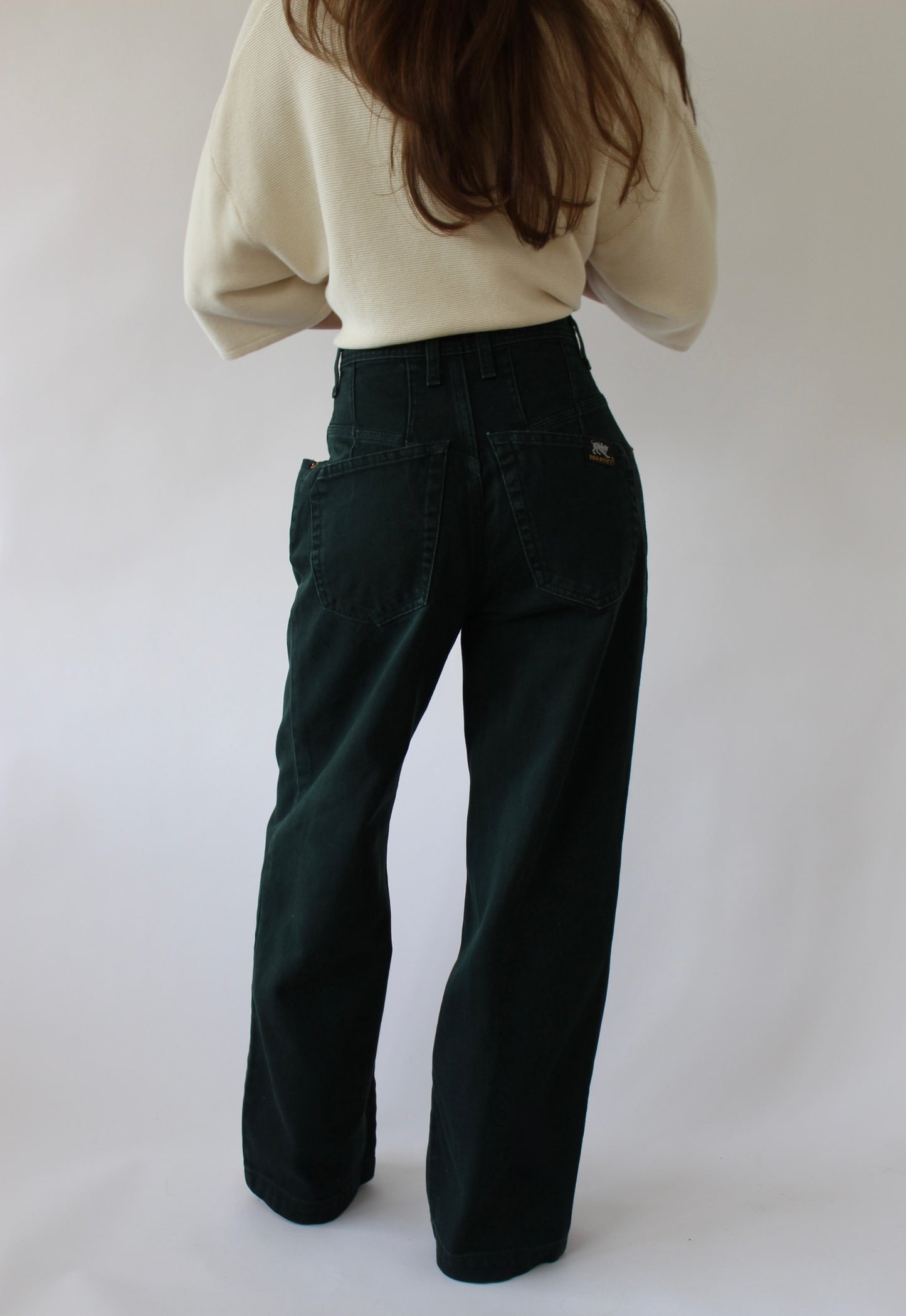 Amazing Vintage Poblano Wide-Leg Denim