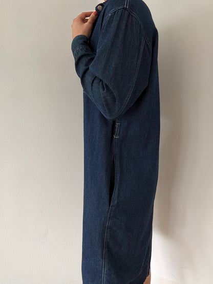 Vintage Calvin Klein Denim Shirt Dress