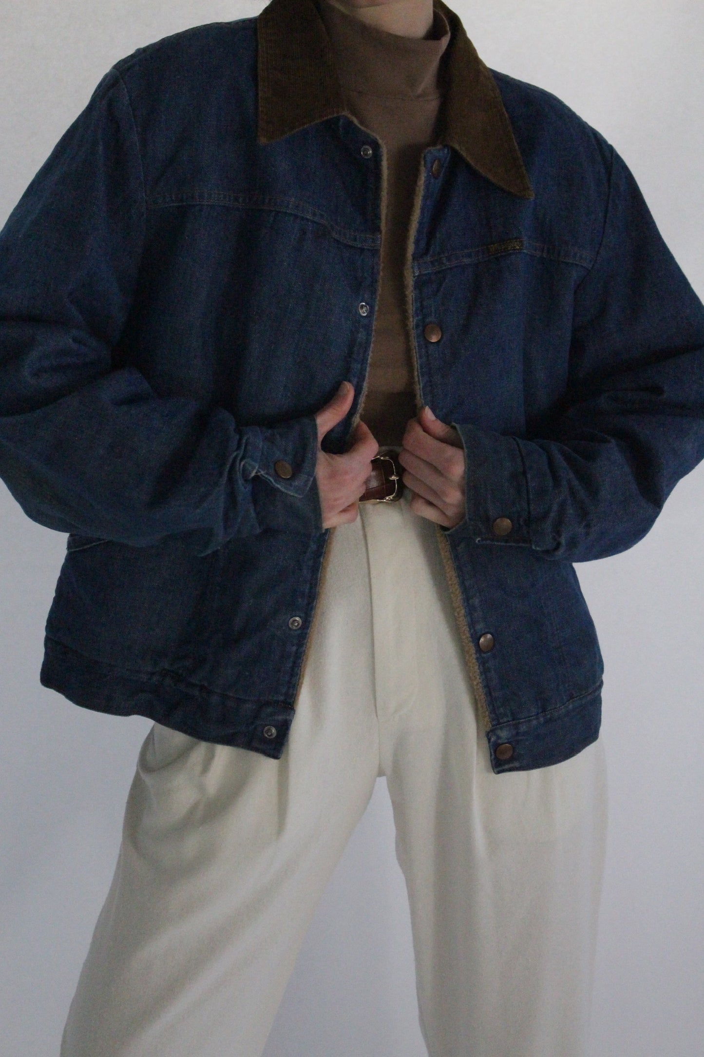 Vintage Wrangler Denim Lined Jacket