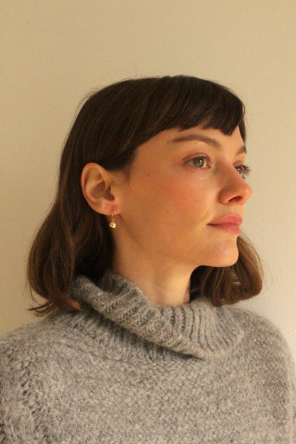 Vintage Petite Gold Drop Earrings