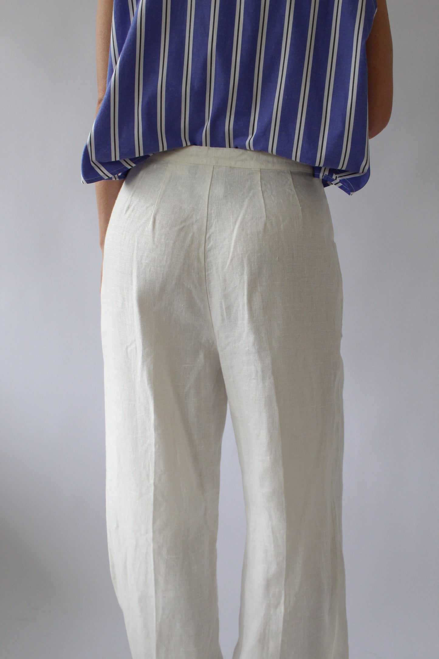 Cloud Linen Wide Leg Drawstring Pant