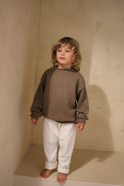 Mini Luca Pima Cotton Pullover