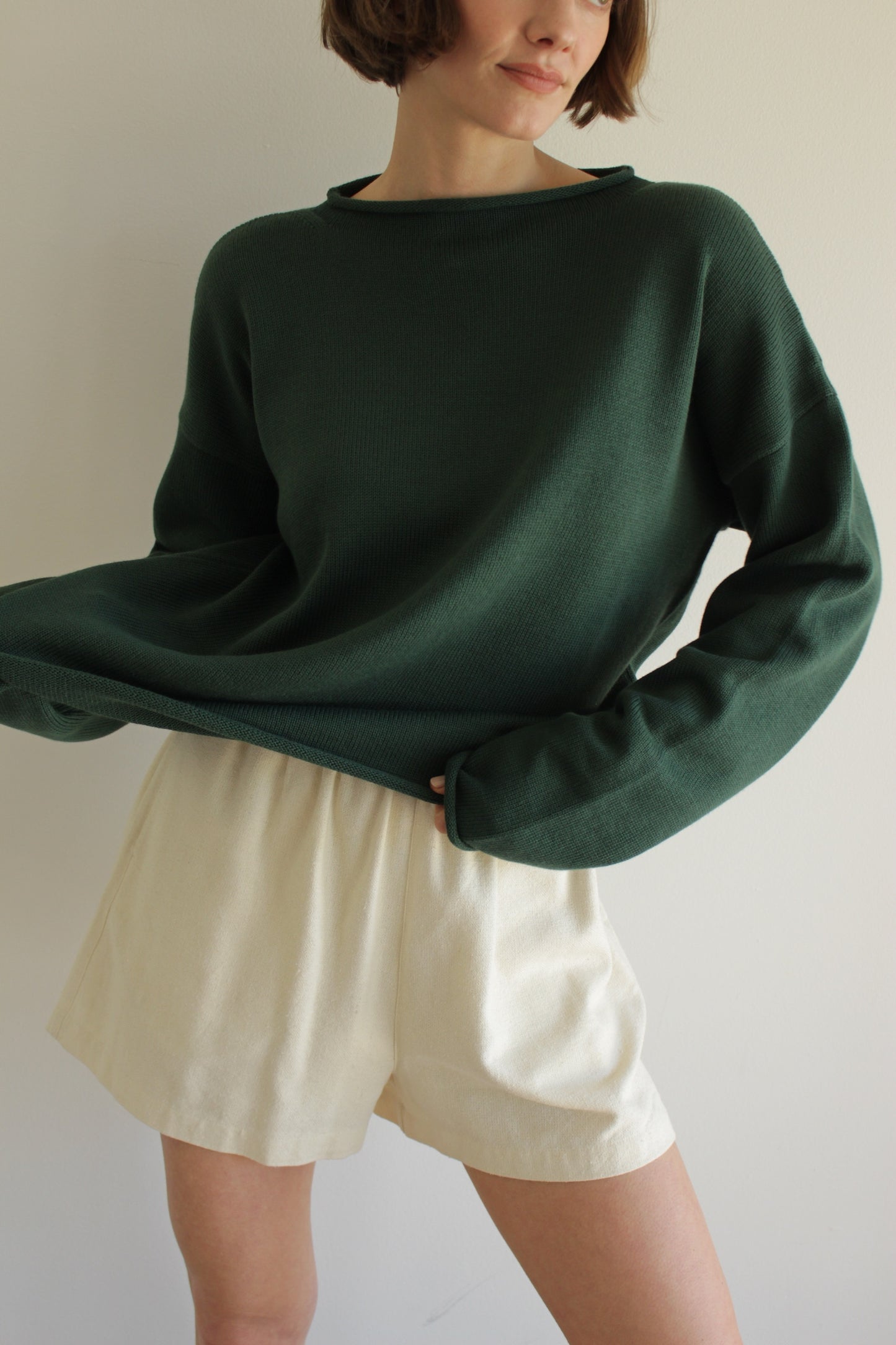 Luca Pima Cotton Pullover