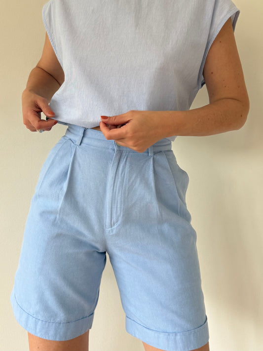 Vintage Ralph Lauren Sky Cotton Shorts