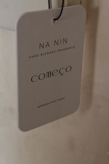 Começo No. 1 Fragrance Card / Rose, Fresh Earth, Mineral Water