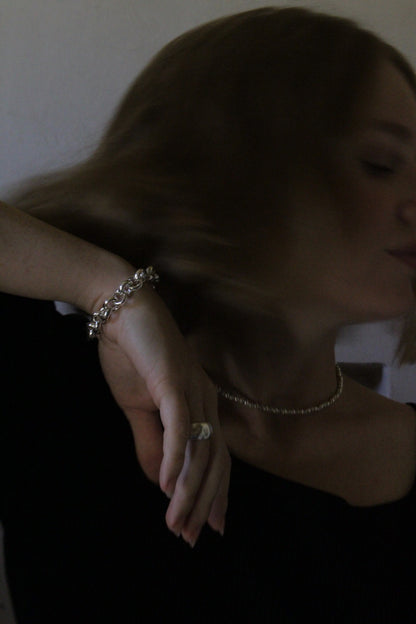 Lynette Sterling Silver Bracelet