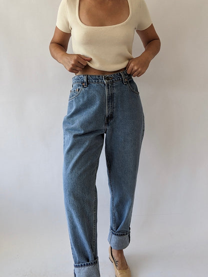 Vintage Levi's 550 Blue Denim