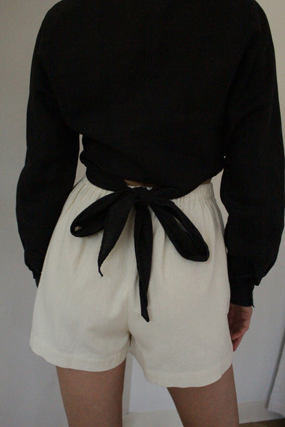 Dimitri Woven Silk Short