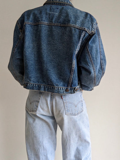 90s Gap Cropped Denim Jacket