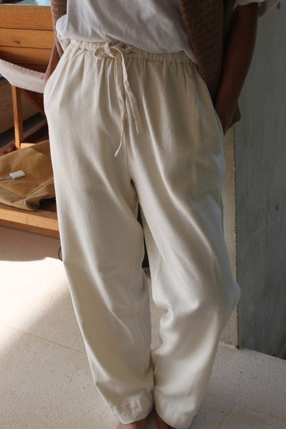 Dimitri Woven Silk Pant