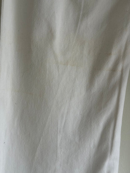 Incredible Vintage Ivory Sailor Pants