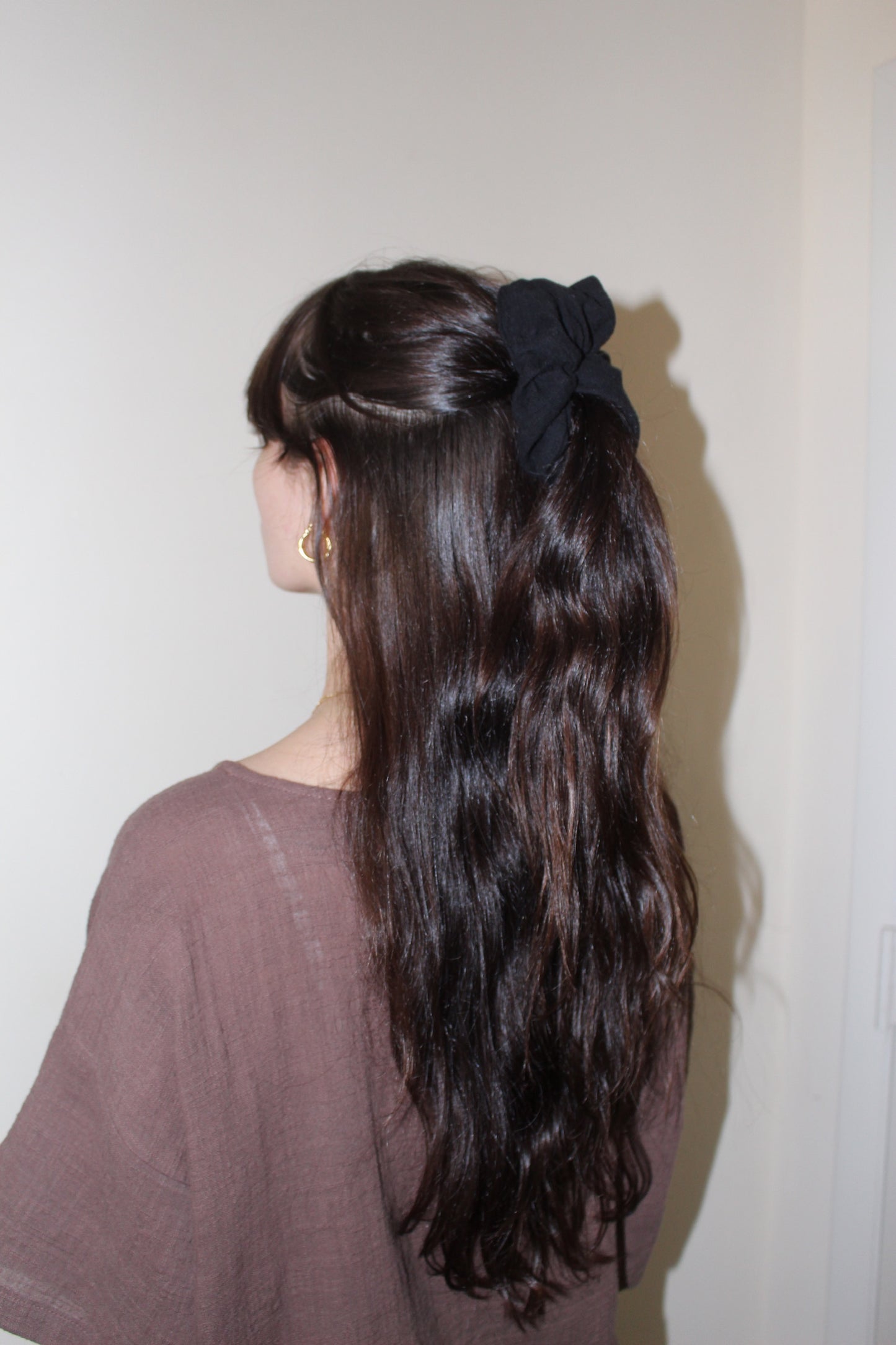 Cotton Gauze Scrunchie