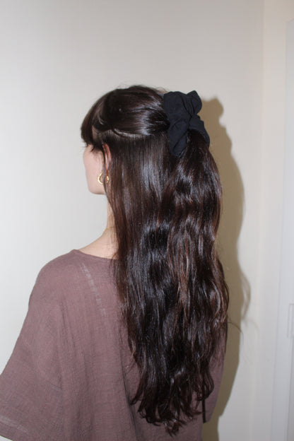 Cotton Gauze Scrunchie