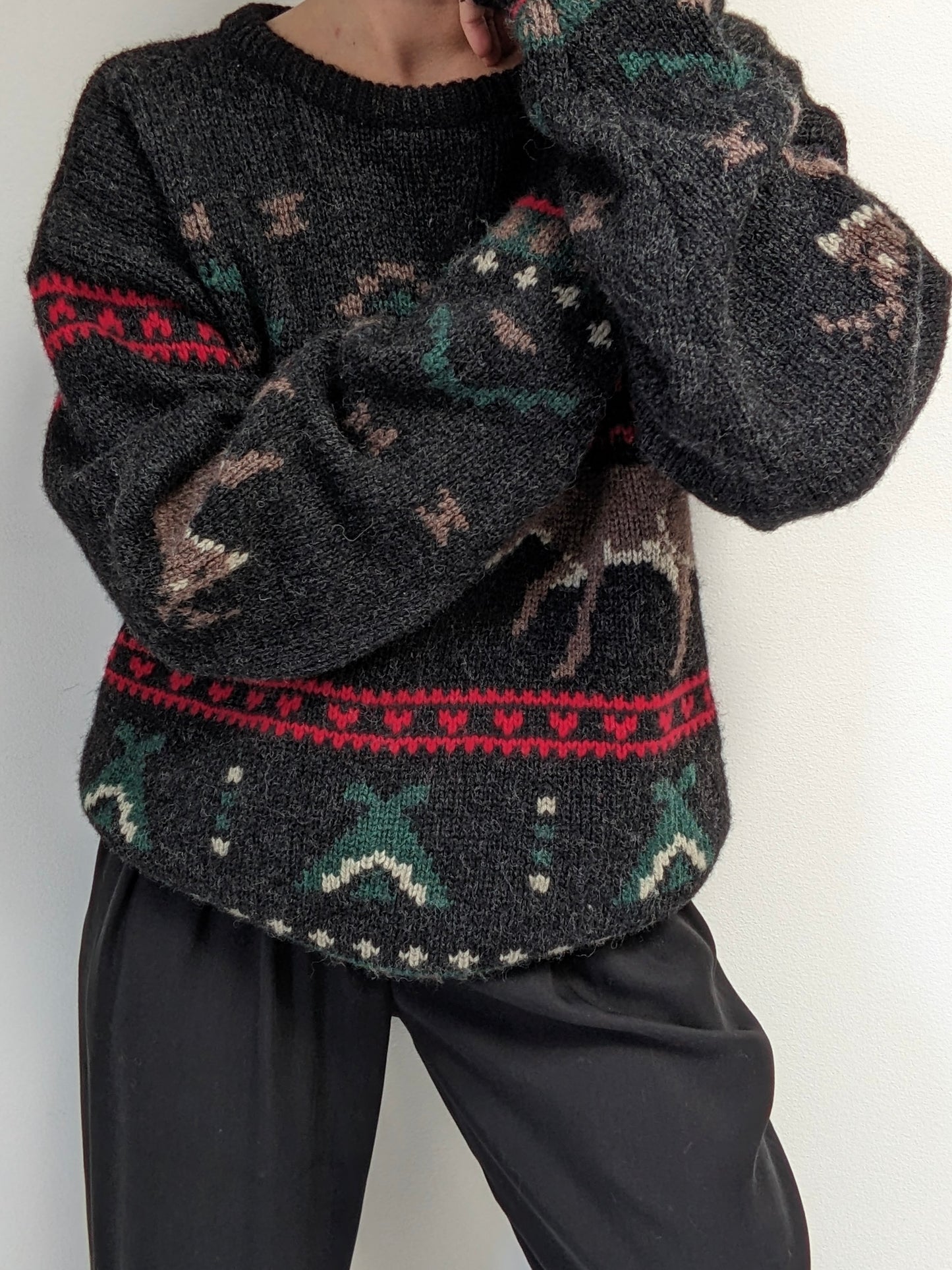 Amazing Vintage Woolrich Winter Wool Sweater