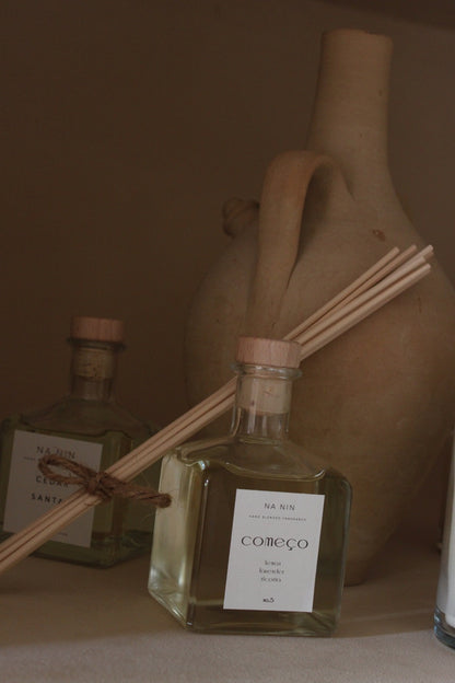 Começo No. 4 Reed Diffuser / Seawater, Cotton, Patchouli, Lime