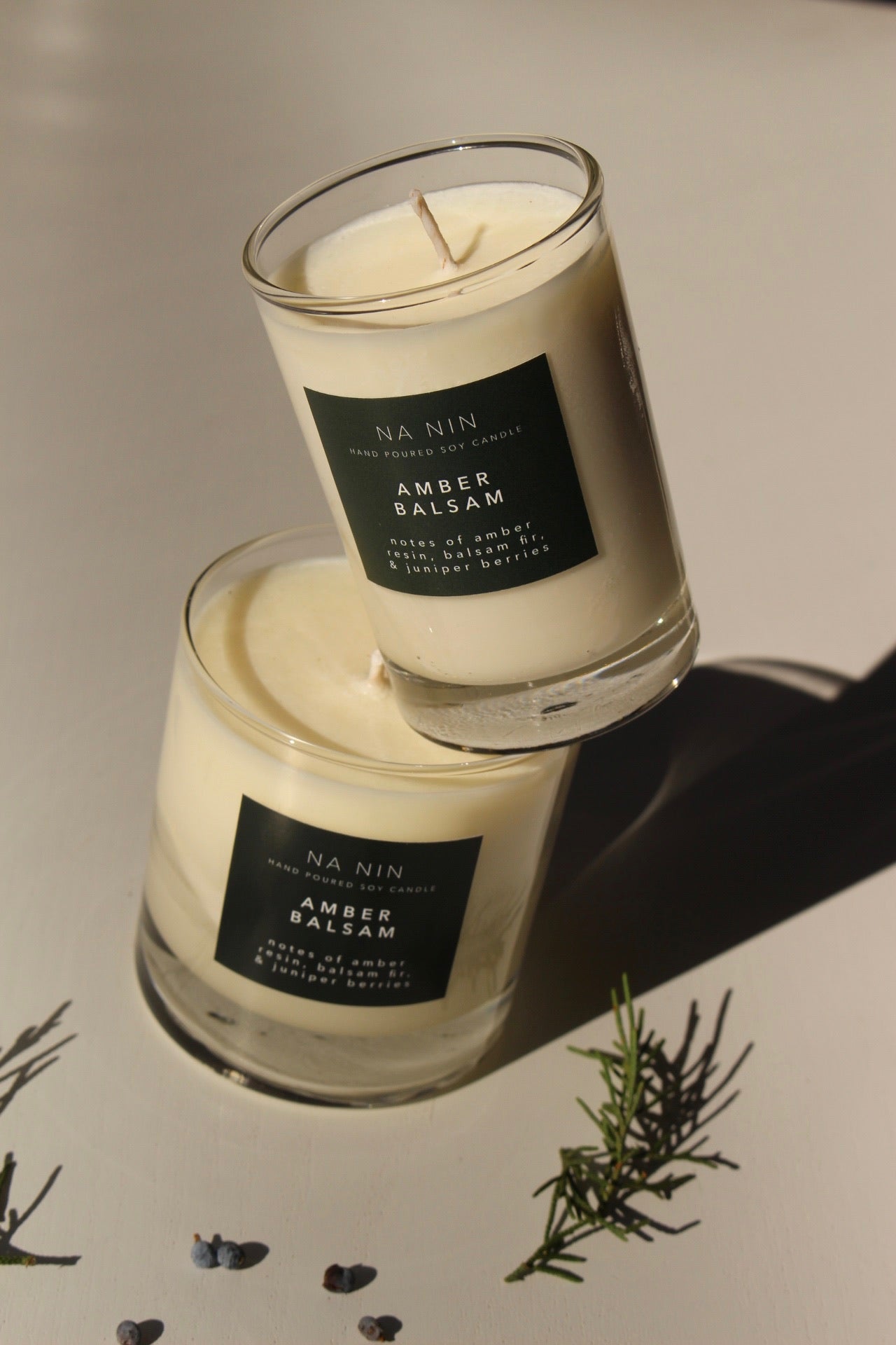 Amber Balsam Candle / Available in 5oz & 8oz