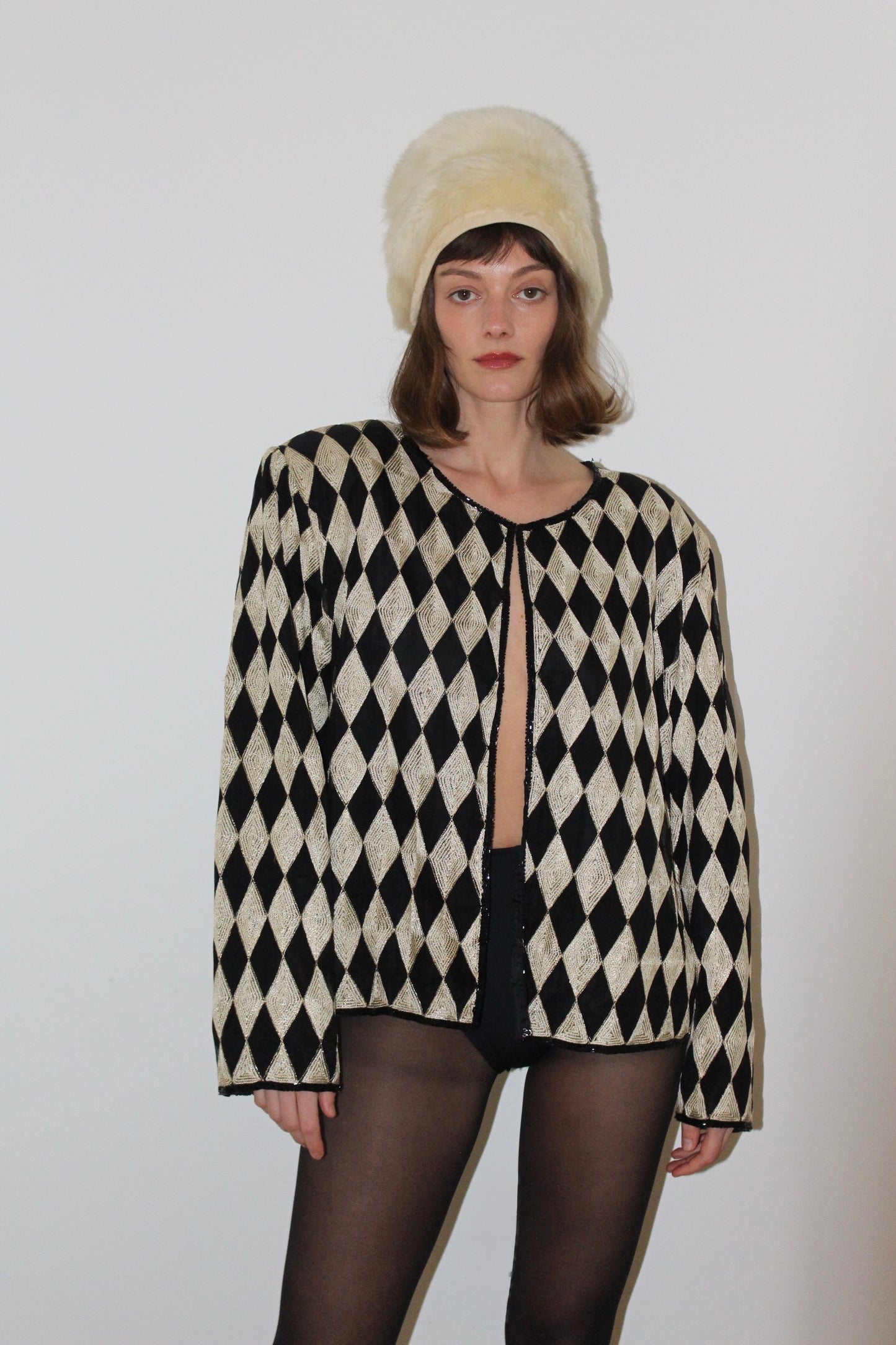 Gorgeous Vintage Embroidered Silk Jacket