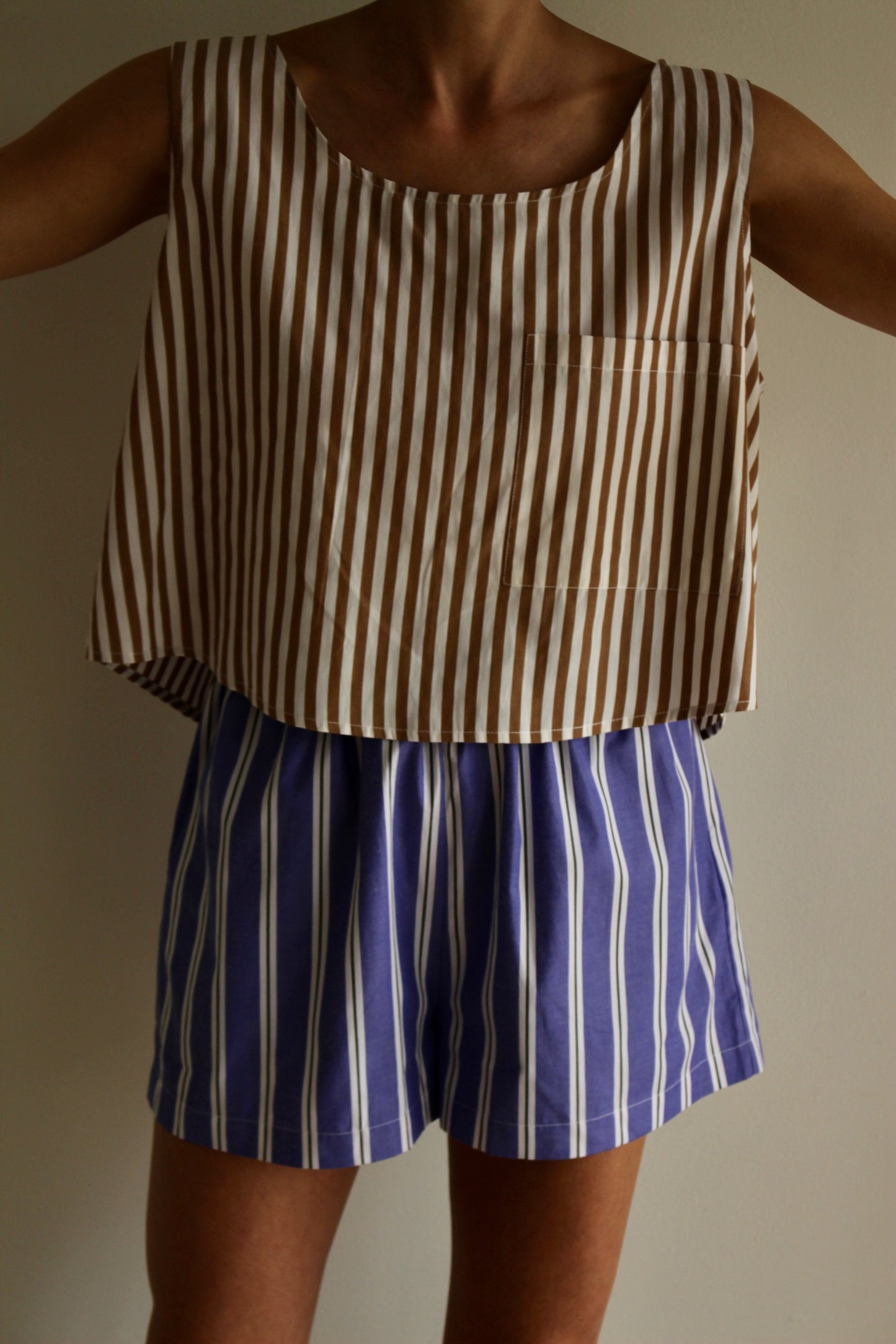 Dimitri Paper Cotton Pocket Short