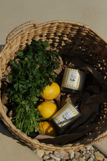 Lemon Basil Candle / Available in 5oz & 8oz