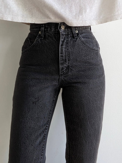 Vintage Faded Black Lee Denim