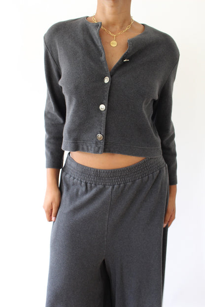 Vintage Slate Culotte Pant Set