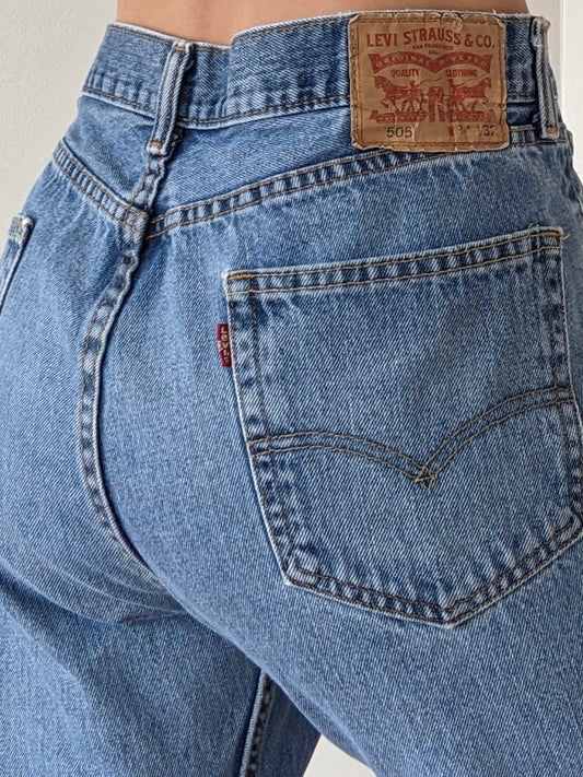 Classic Vintage Levi's 505 Faded Denim