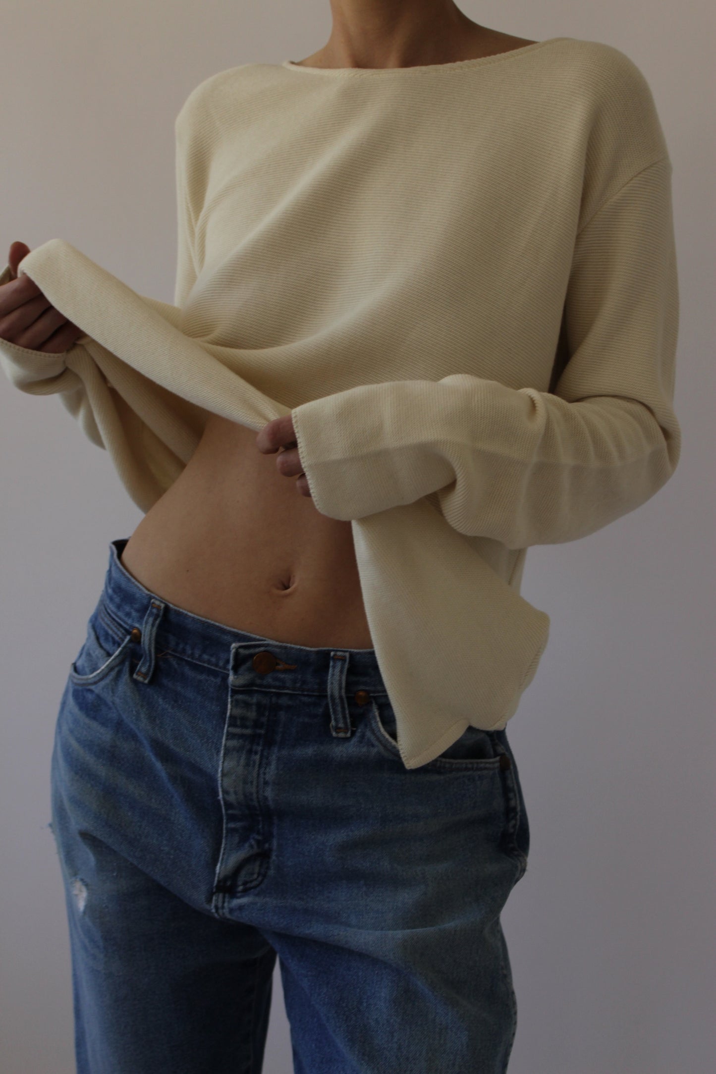 Vintage Distressed Wrangler Denim