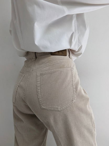 Vintage Calvin Klein Sand Corduroy Pants