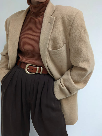 Vintage Camel Hair Blazer