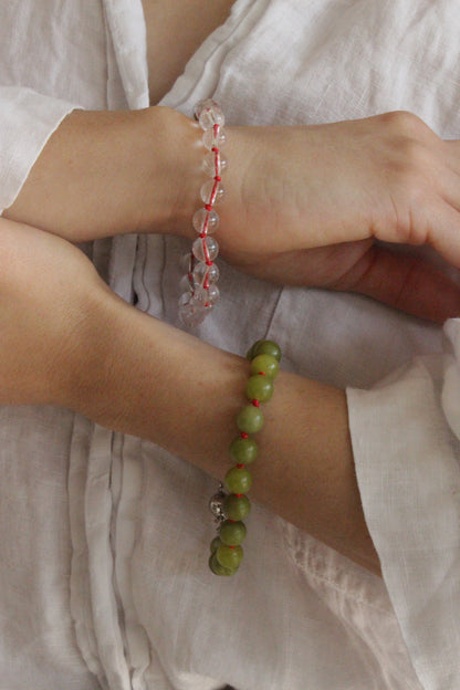 Knotted Gemstone Bracelet