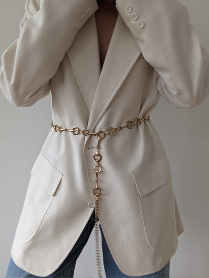 Vintage Gold-Toned Chain Belt
