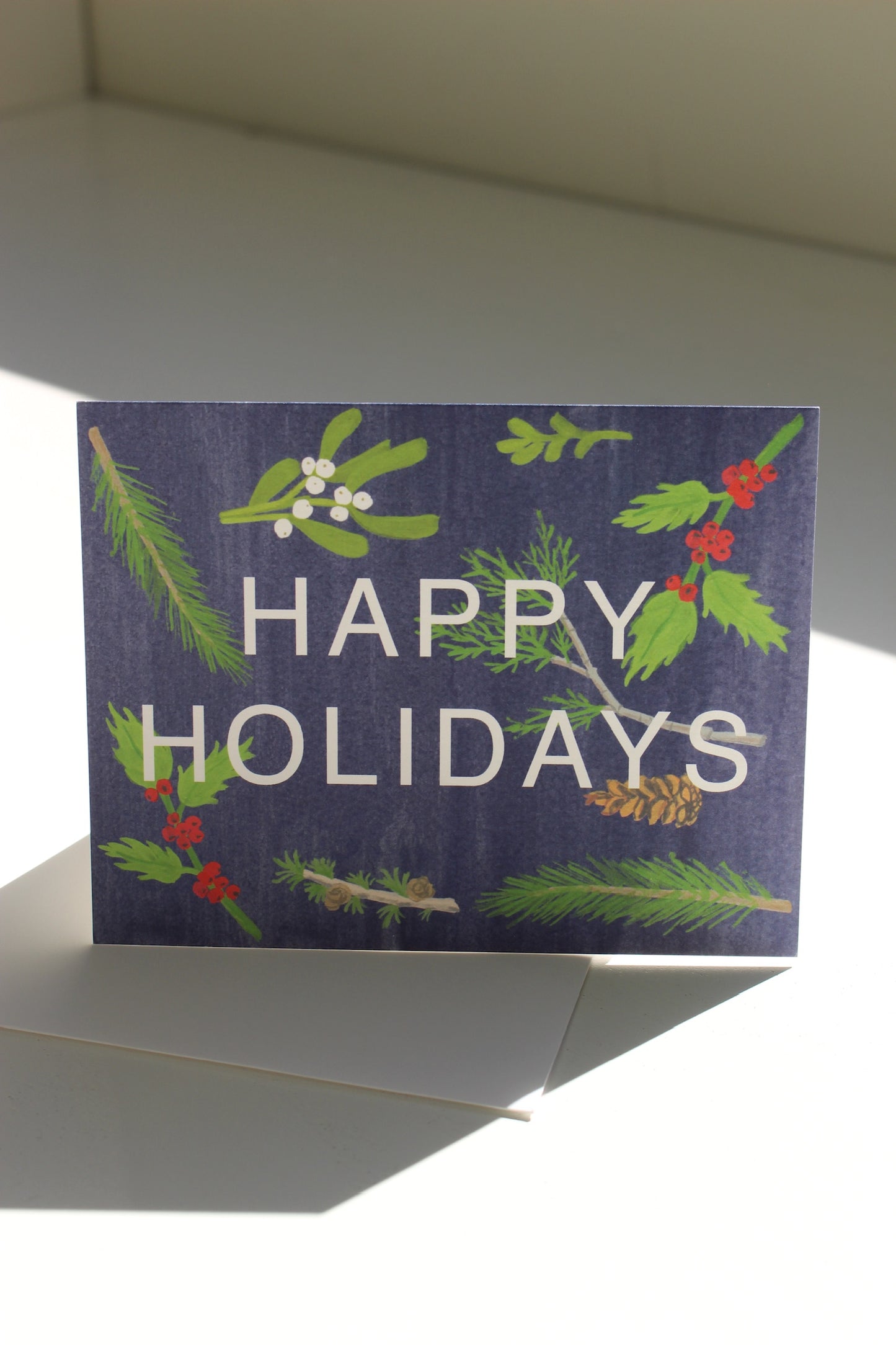 Happy Holiday Sprigs Card