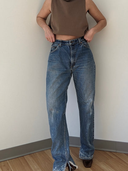 Vintage Levi's 505 Orange Tab Denim