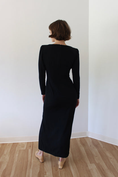 Stunning Vintage Bergdorf Goodman Caviar Dress