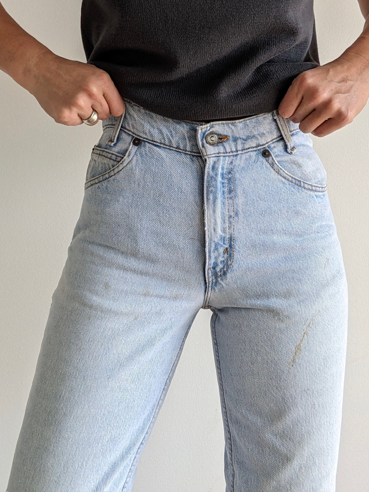 Vintage Levi's 550 Orange Tab Student Denim