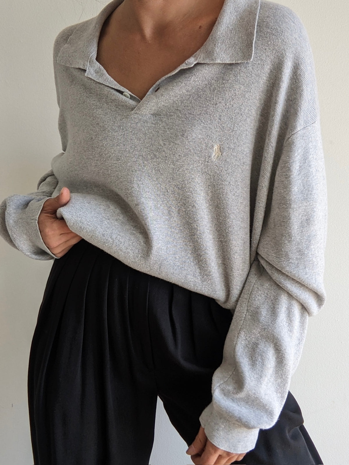 90s Ralph Lauren Pima Cotton Henley