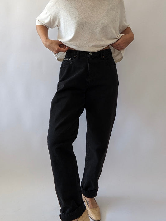 Vintage Calvin Klein Ink Black Denim