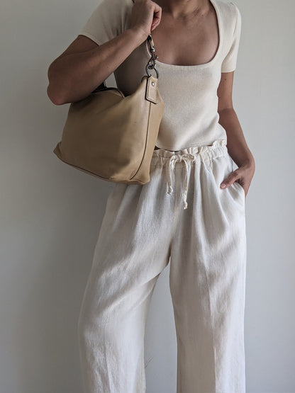 Coach Butter Leather Shoulder Bag