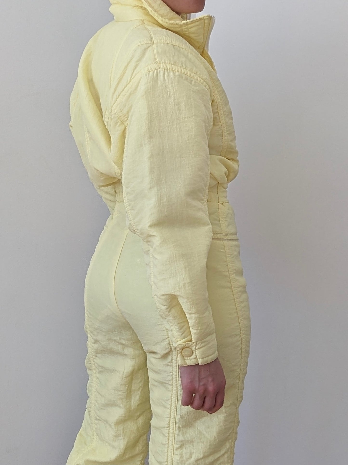 Amazing Vintage Ellesse Lemon Ski Suit