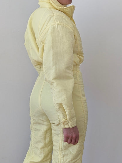 Amazing Vintage Ellesse Lemon Ski Suit