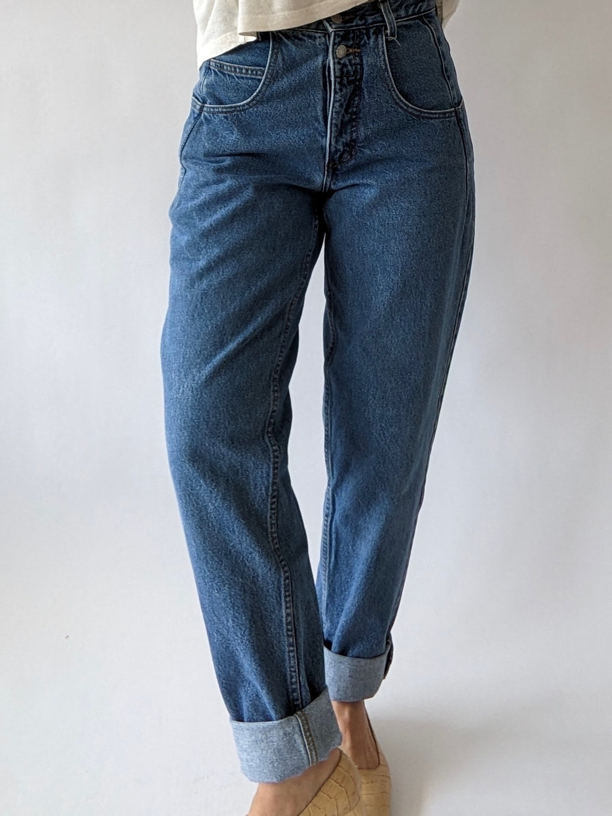 Favorite Vintage Guess Scoop-Pocket Denim